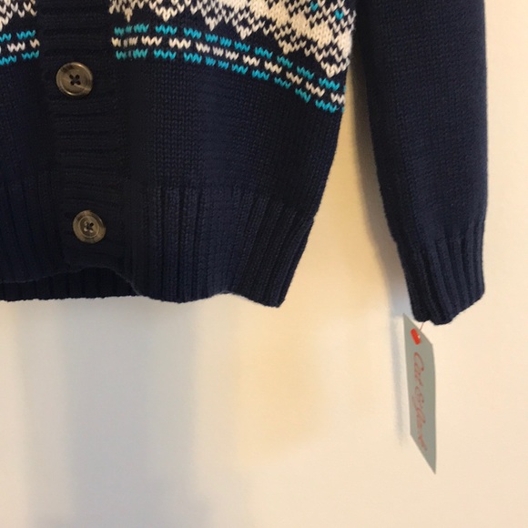 NWT- Ski Button Up Sweater - Picture 3 of 4